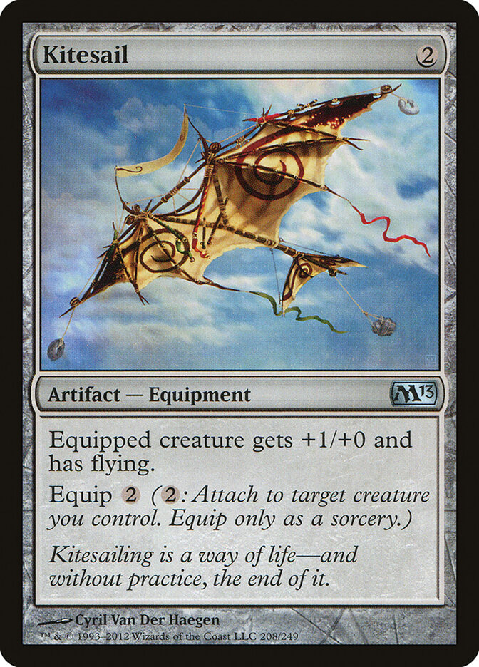 Kitesail card front