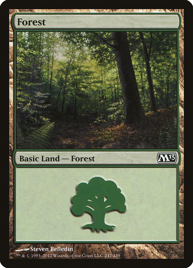 Forest card front