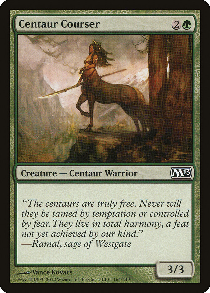 Centaur Courser card front