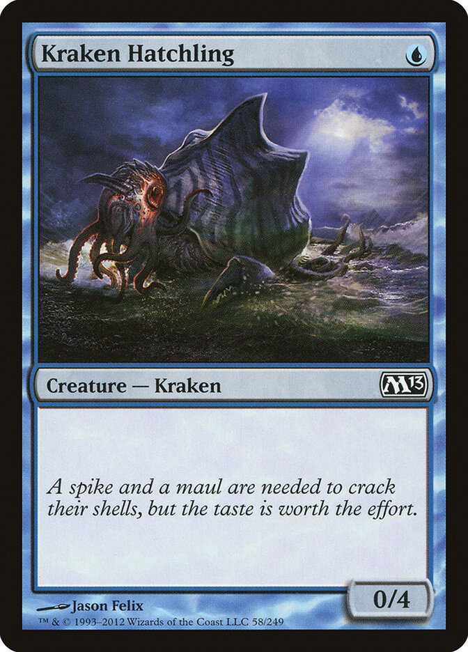 Kraken Hatchling card front
