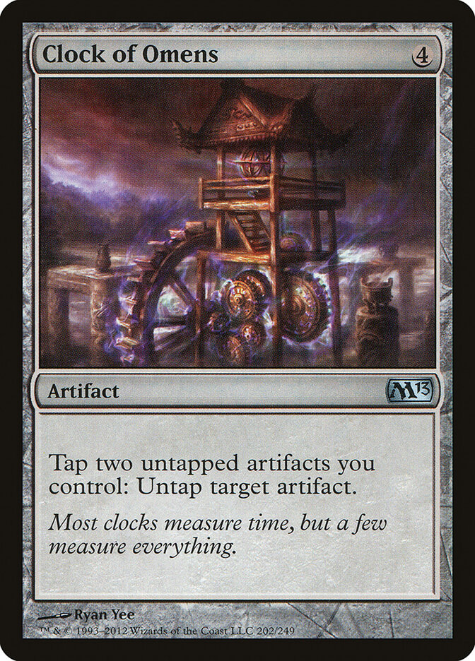 Clock of Omens card front