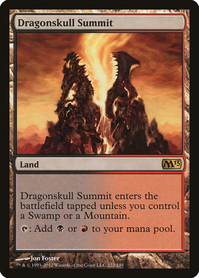 Dragonskull Summit card front