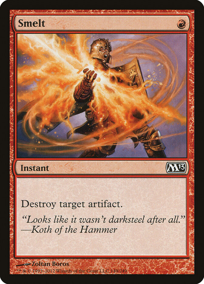 Smelt card front