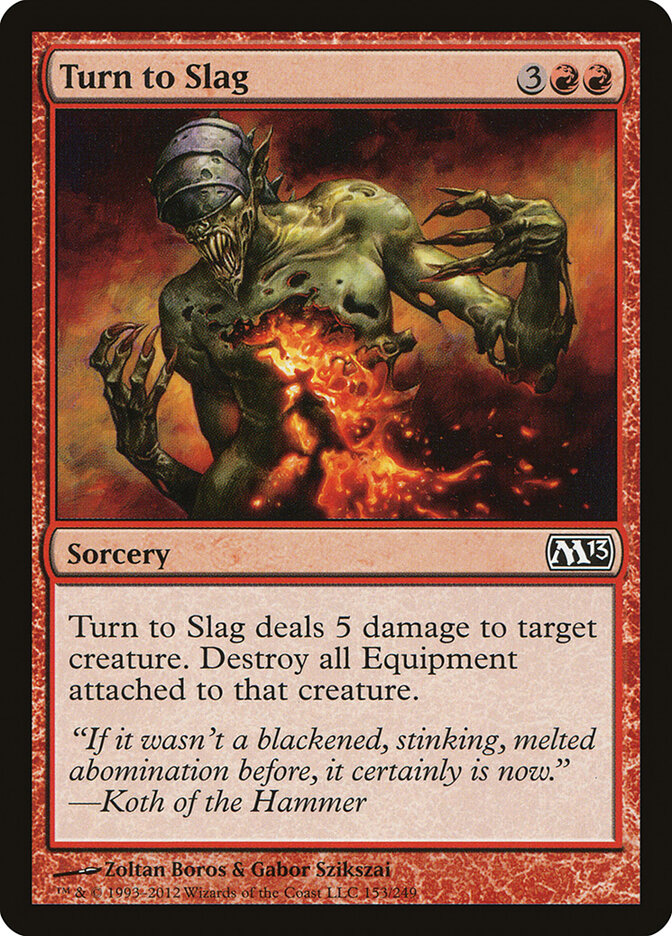 Turn to Slag card front