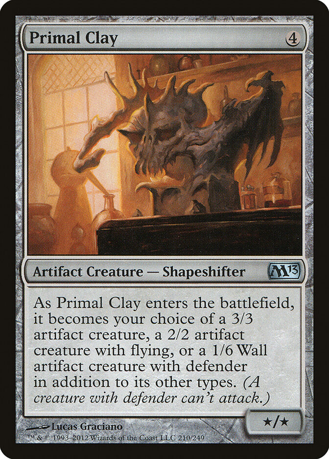 Primal Clay card front