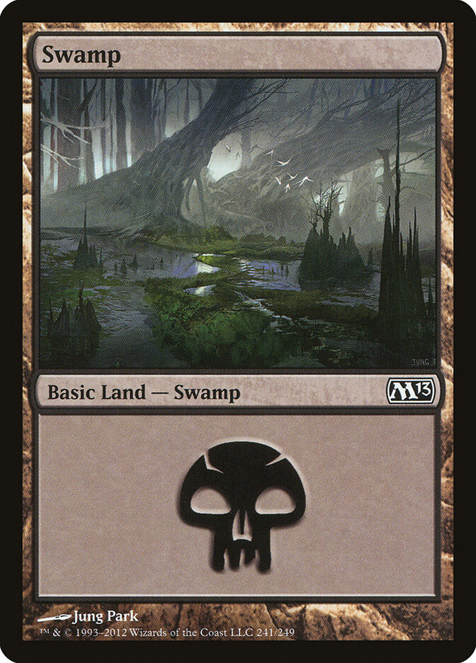 Swamp card front