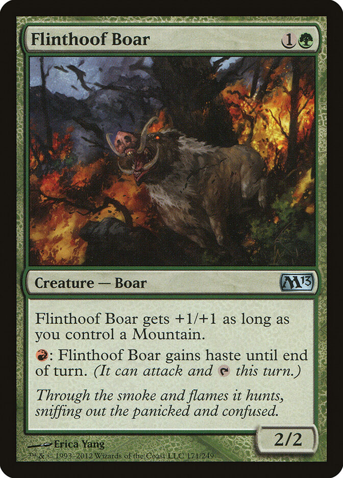Flinthoof Boar card front