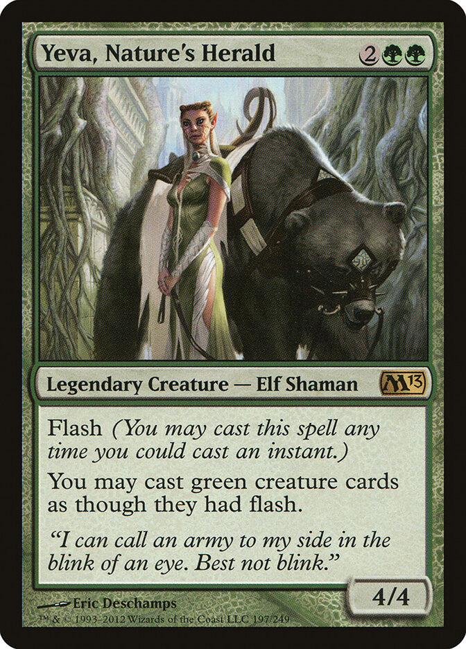 Yeva, Nature's Herald card front