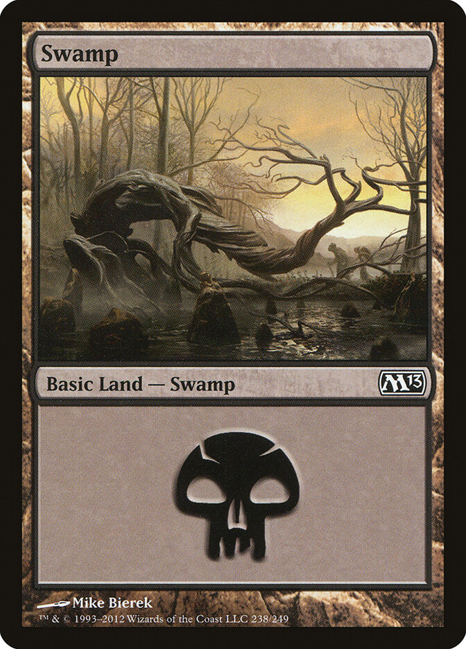 Swamp card front