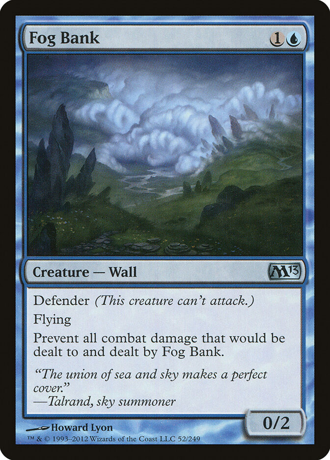 Fog Bank card front