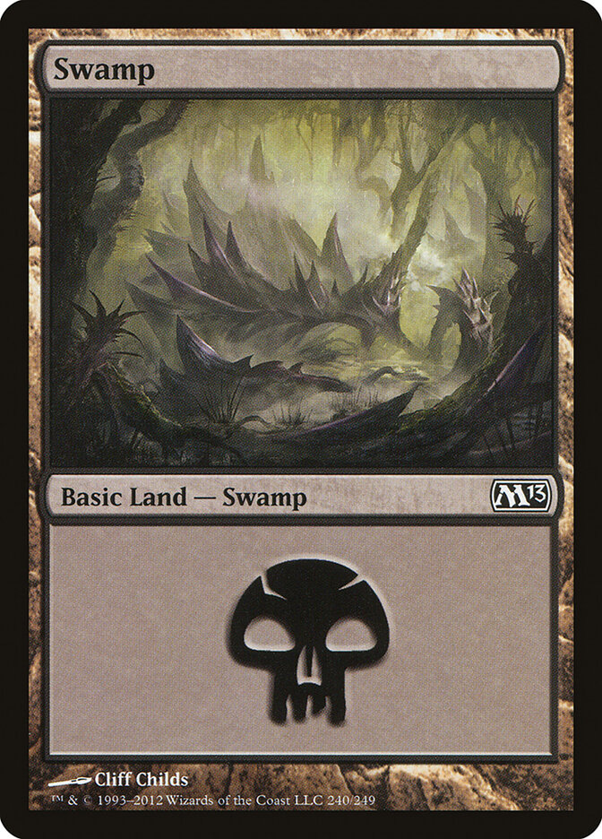 Swamp card front