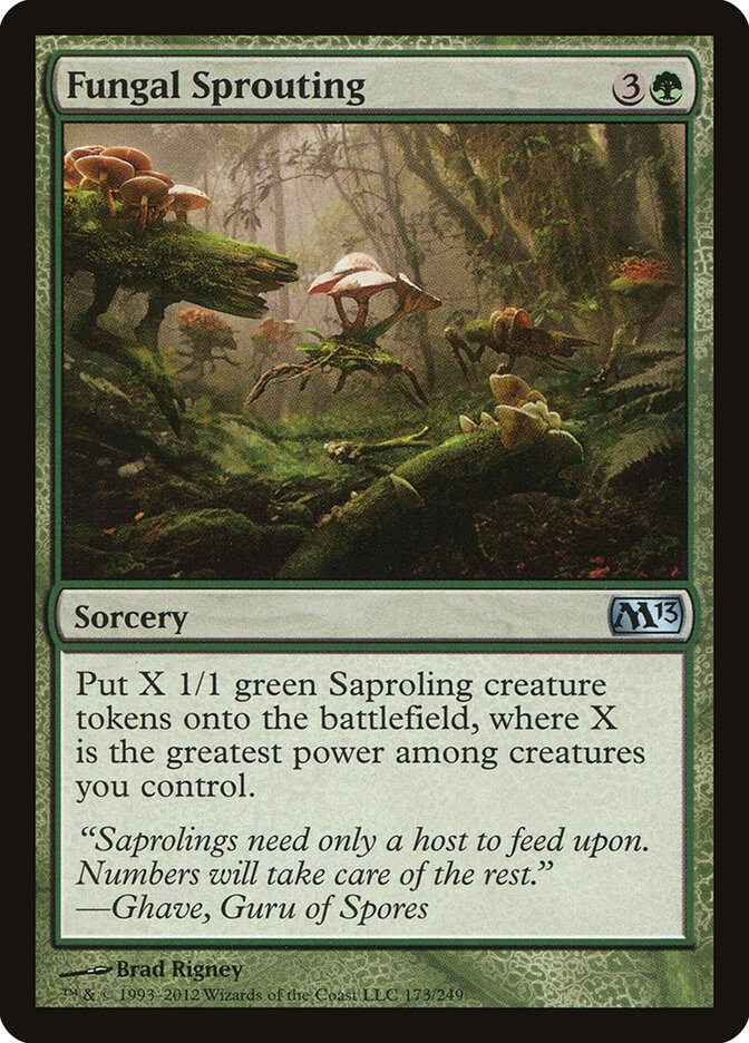 Fungal Sprouting card front