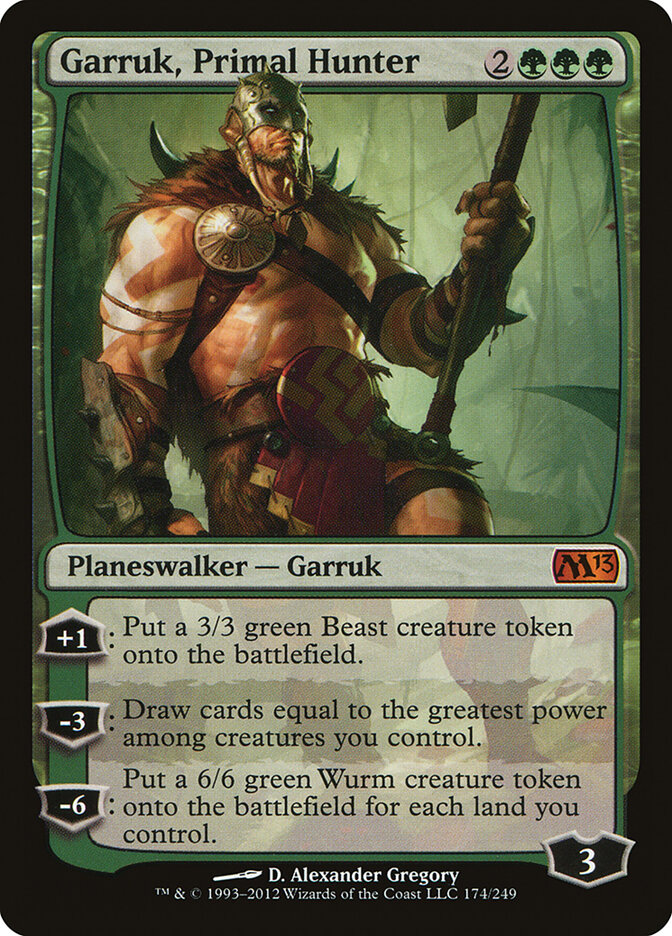 Garruk, Primal Hunter card front