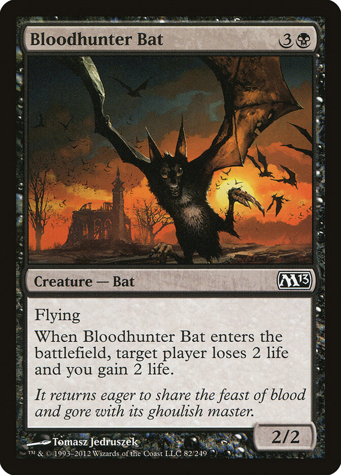 Bloodhunter Bat card front