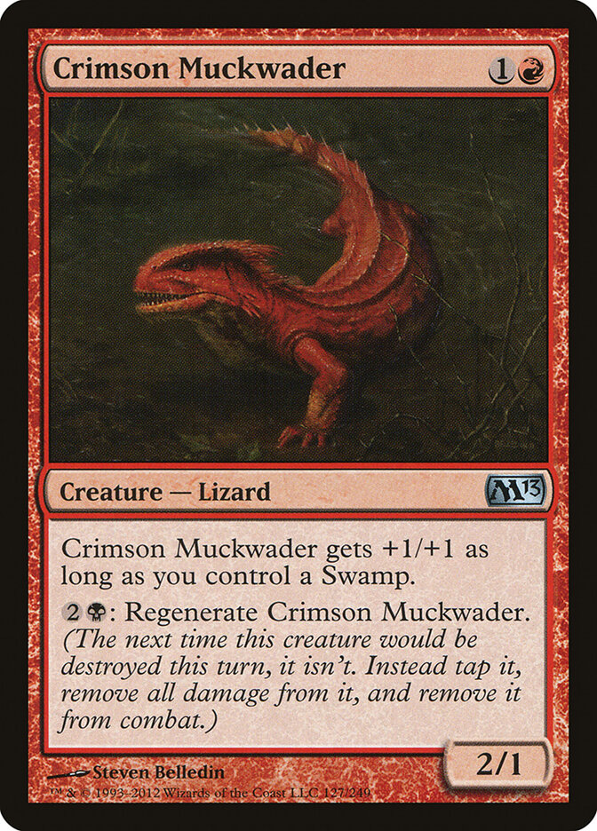 Crimson Muckwader card front