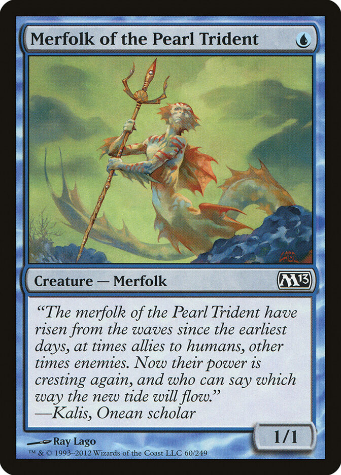 Merfolk of the Pearl Trident card front