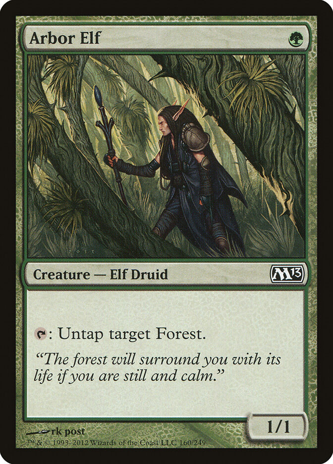 Arbor Elf card front
