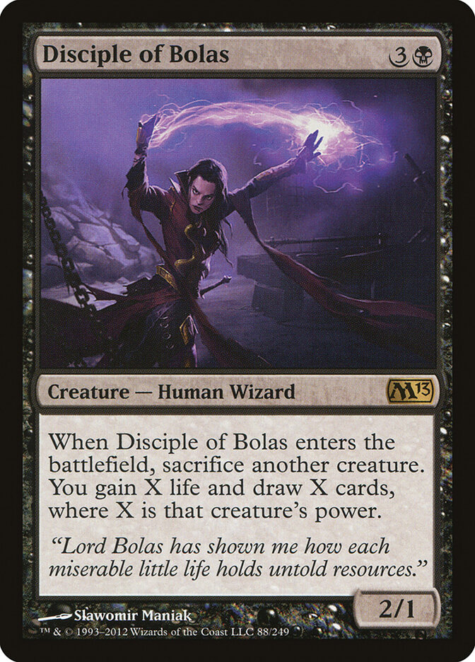Disciple of Bolas card front