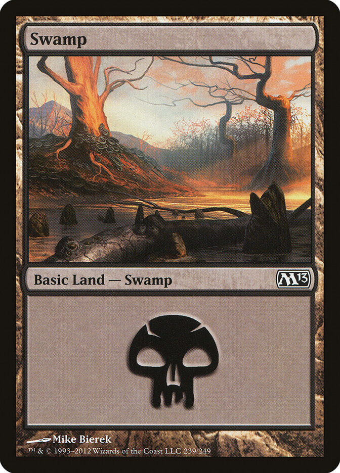 Swamp card front