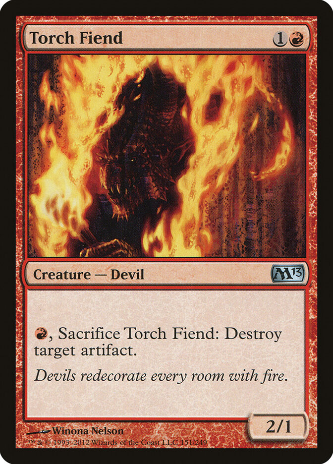 Torch Fiend card front