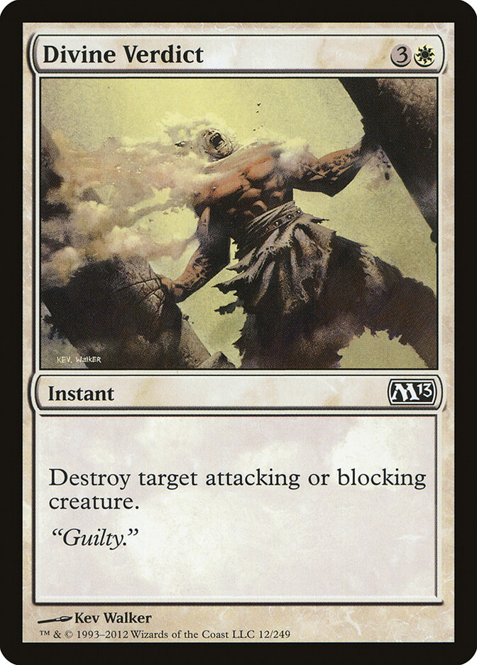 Divine Verdict card front