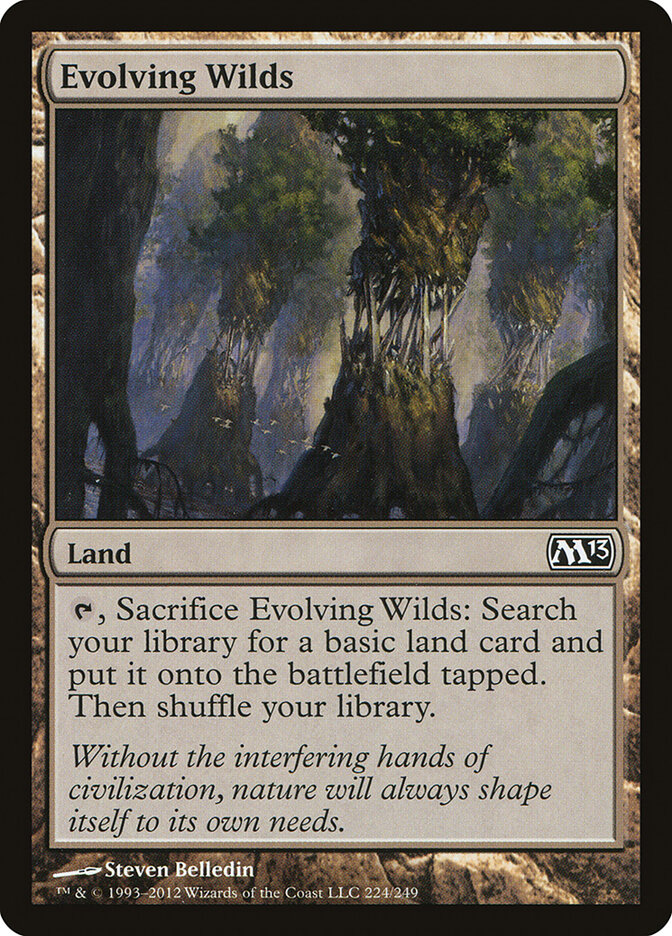 Evolving Wilds card front