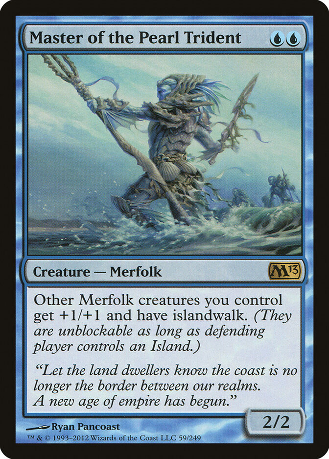 Master of the Pearl Trident card front
