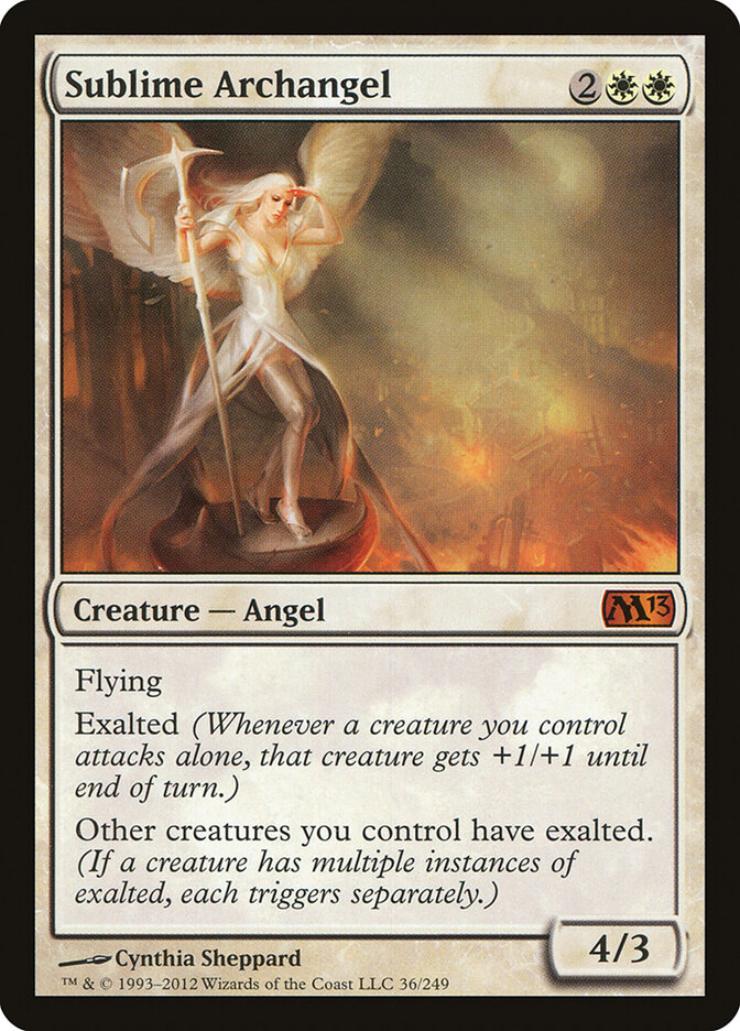 Sublime Archangel card front
