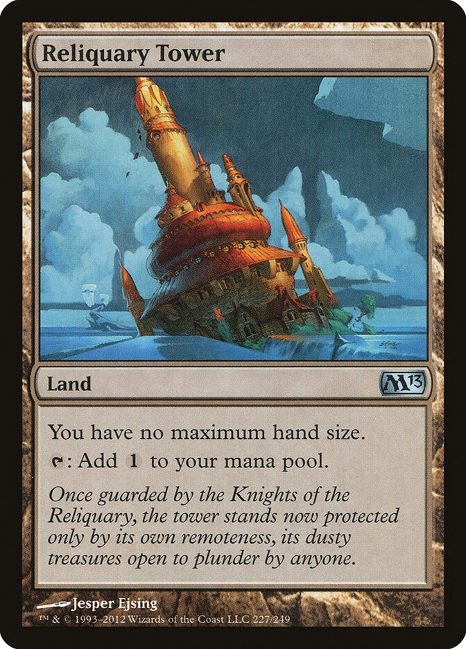Reliquary Tower card front