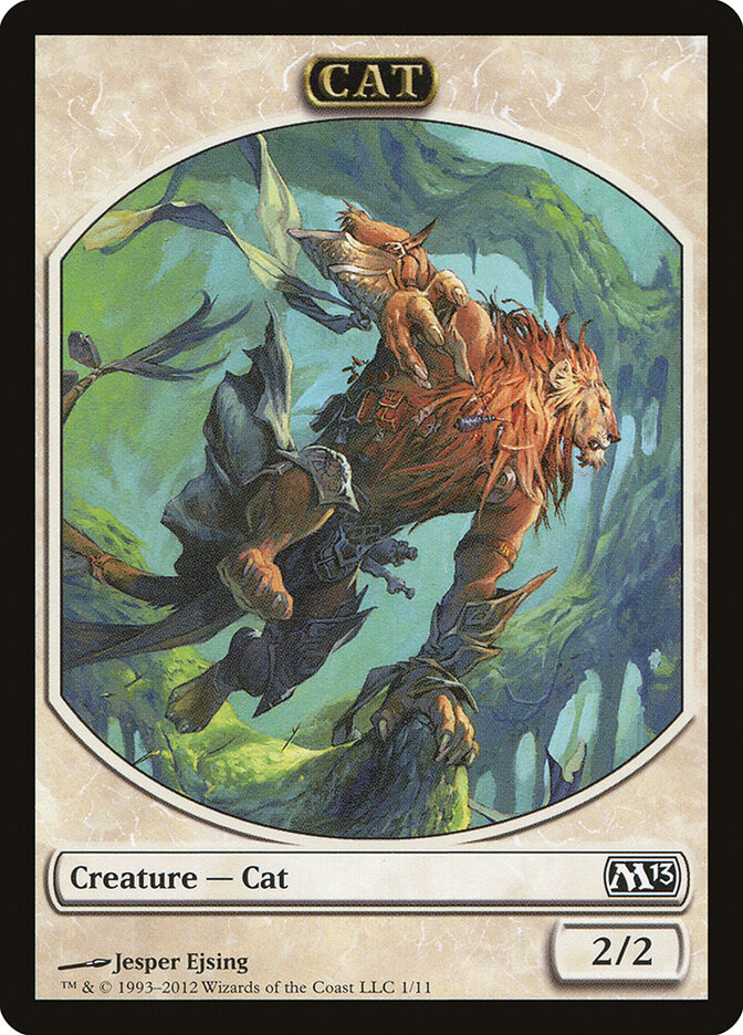 Cat card front