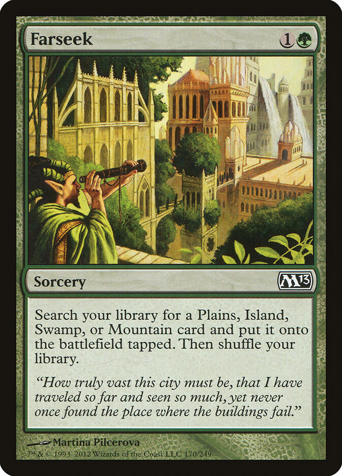 Farseek card front
