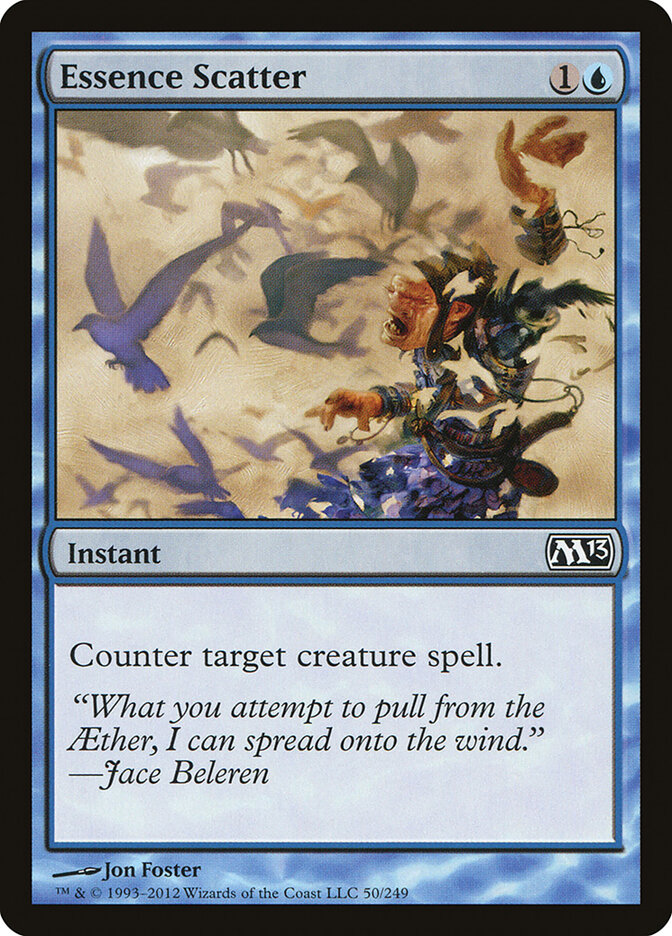 Essence Scatter card front