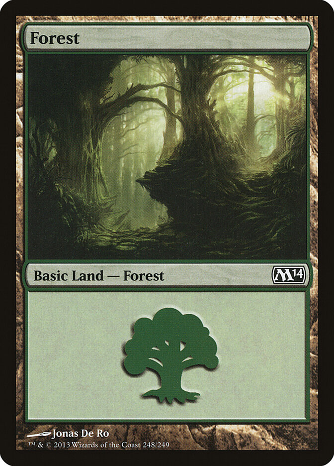 Forest card front