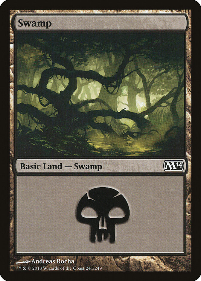 Swamp card front