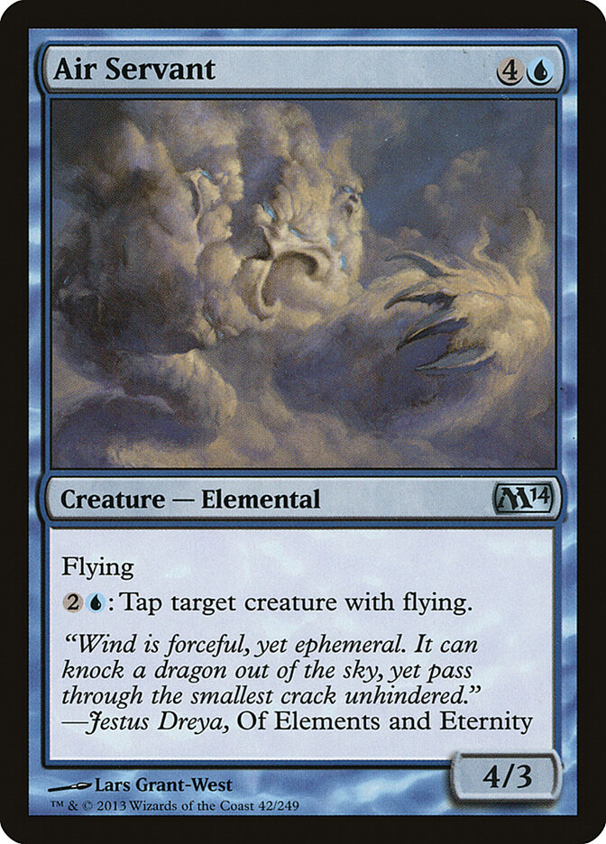 Air Servant card front