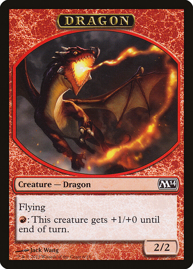 Dragon card front