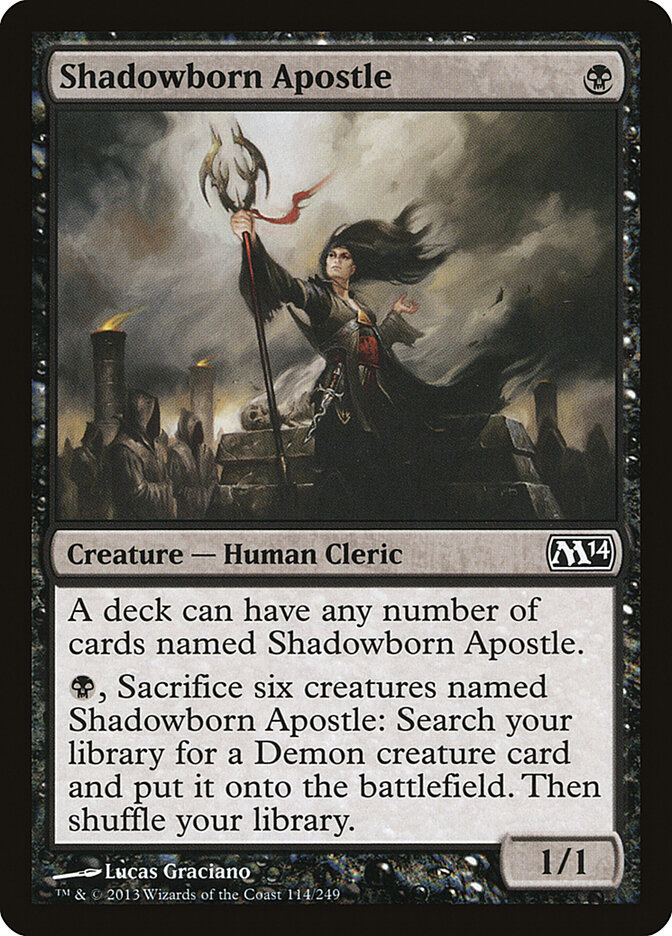 Shadowborn Apostle card front
