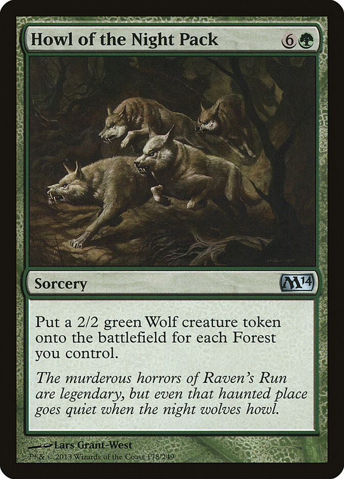 Howl of the Night Pack card front