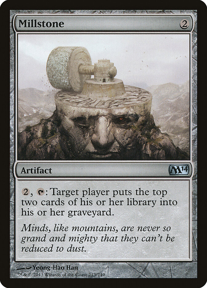Millstone card front