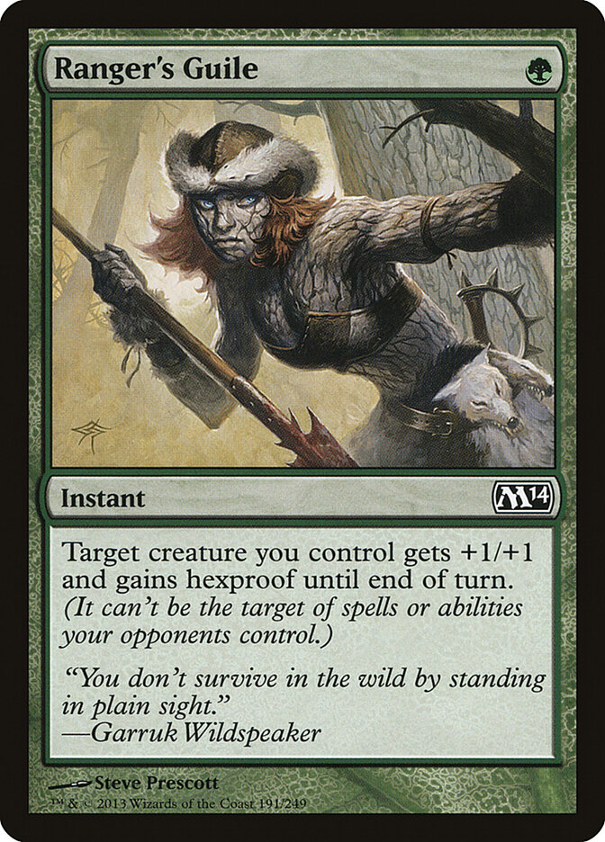Ranger's Guile card front