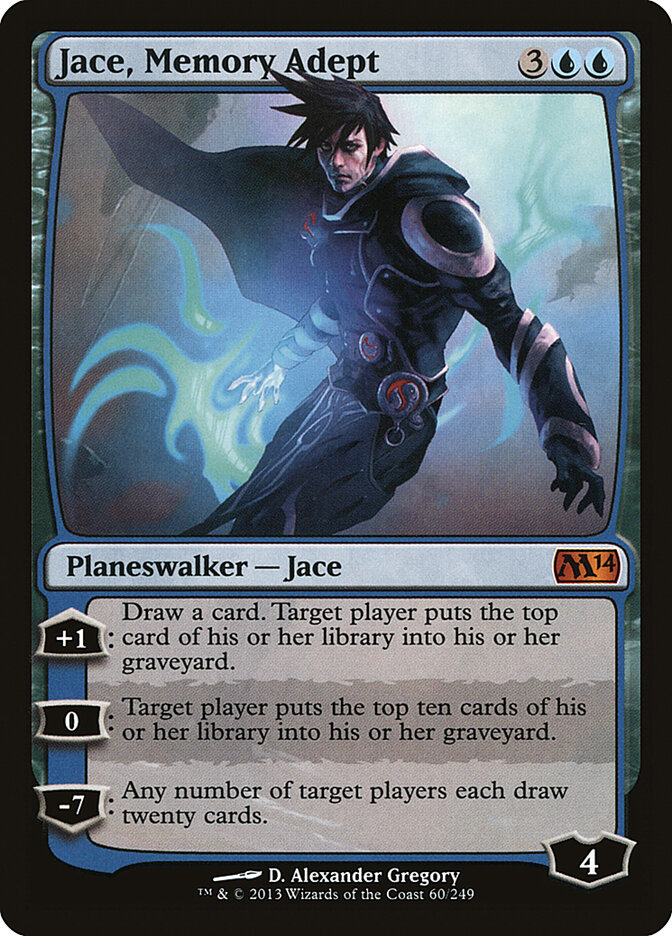 Jace, Memory Adept card front
