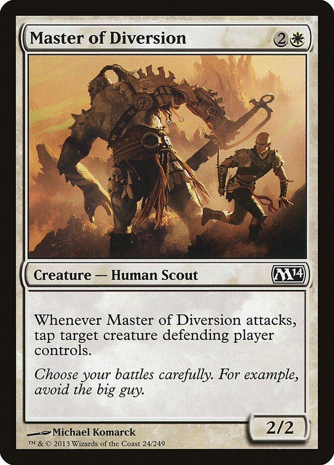 Master of Diversion card front