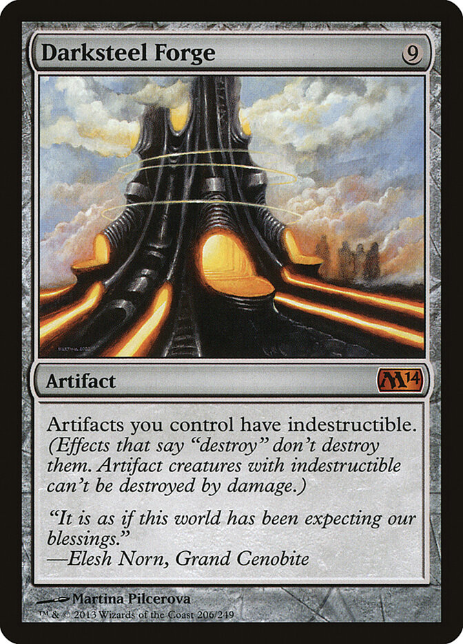 Darksteel Forge card front