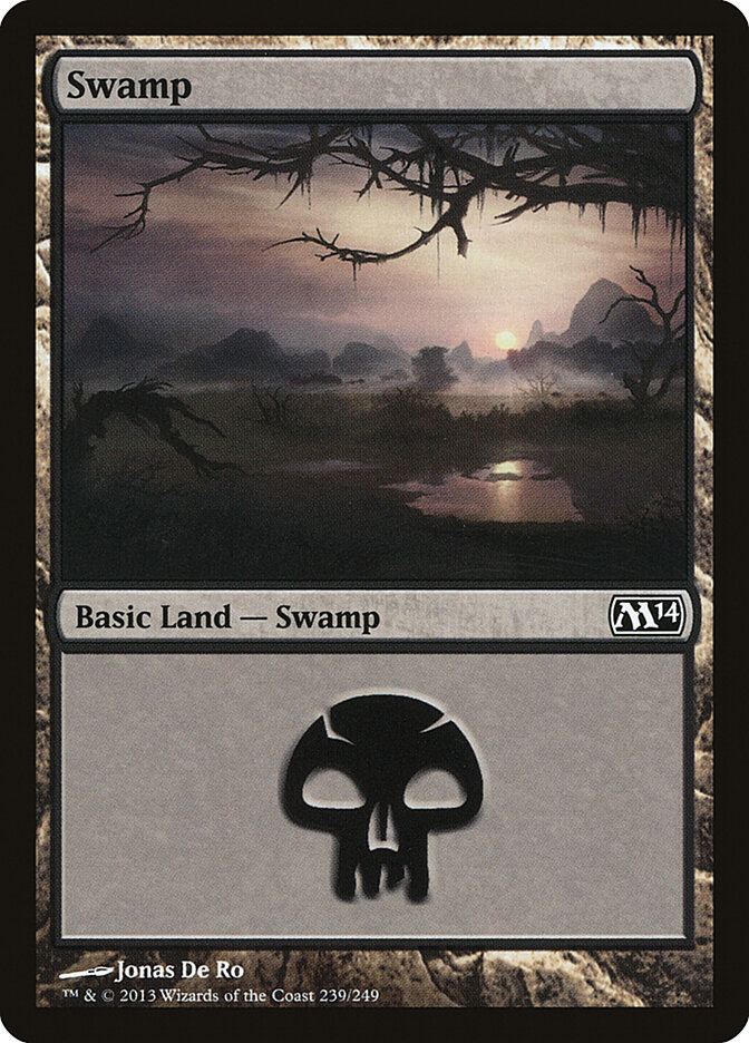 Swamp card front