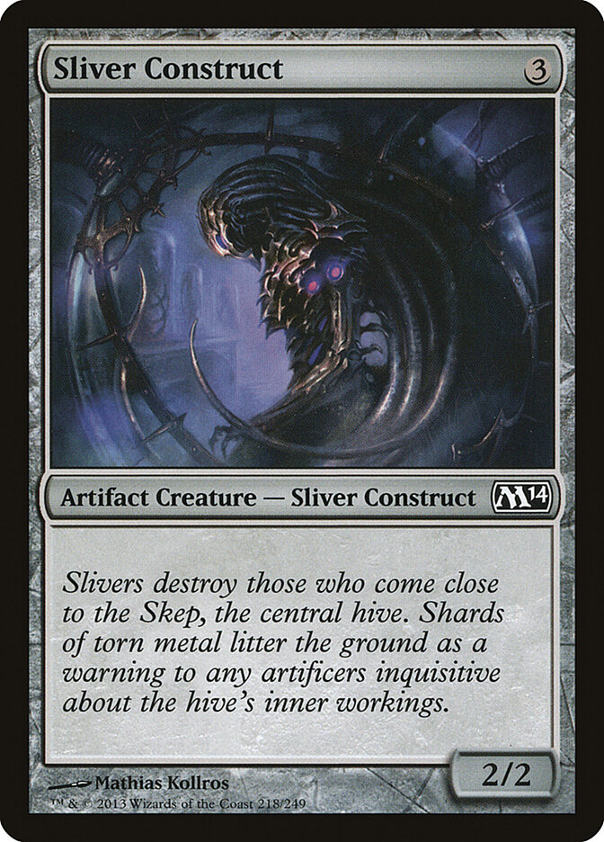 Sliver Construct card front