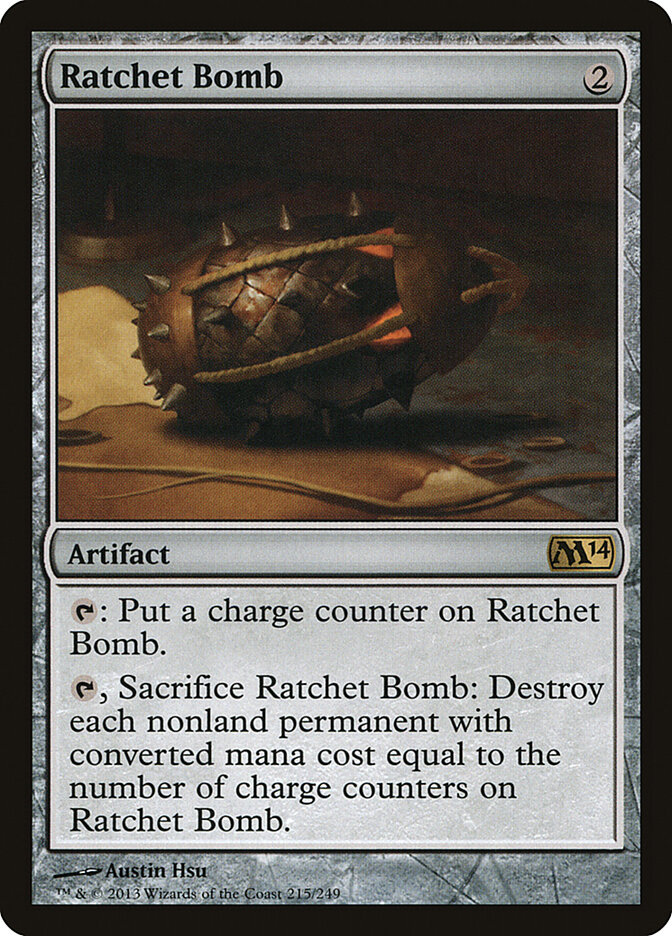 Ratchet Bomb card front