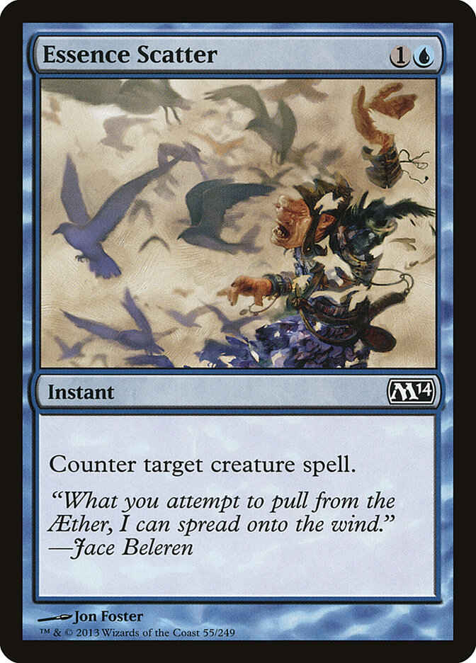 Essence Scatter card front