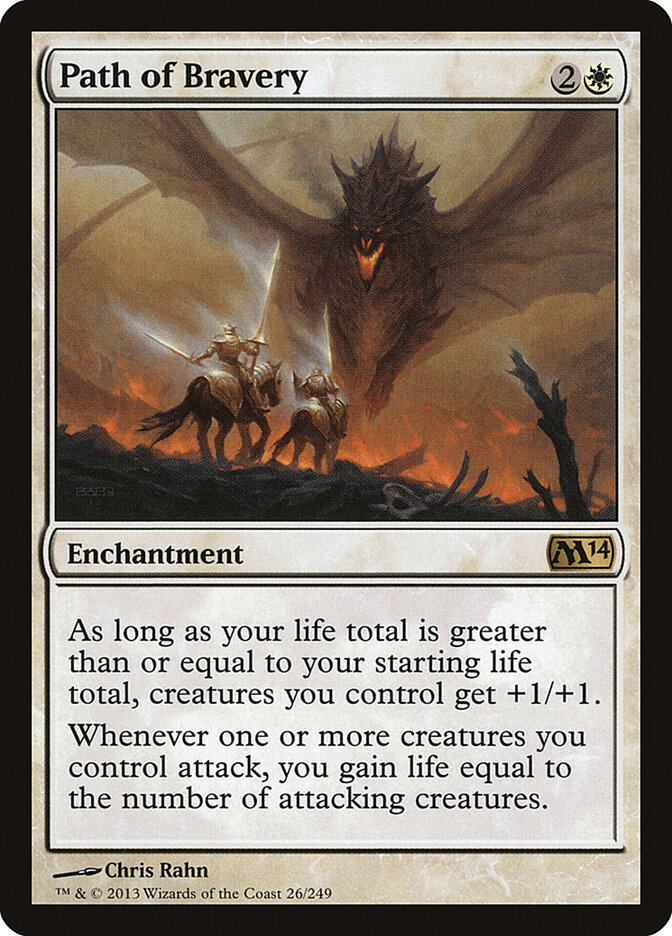 Path of Bravery card front