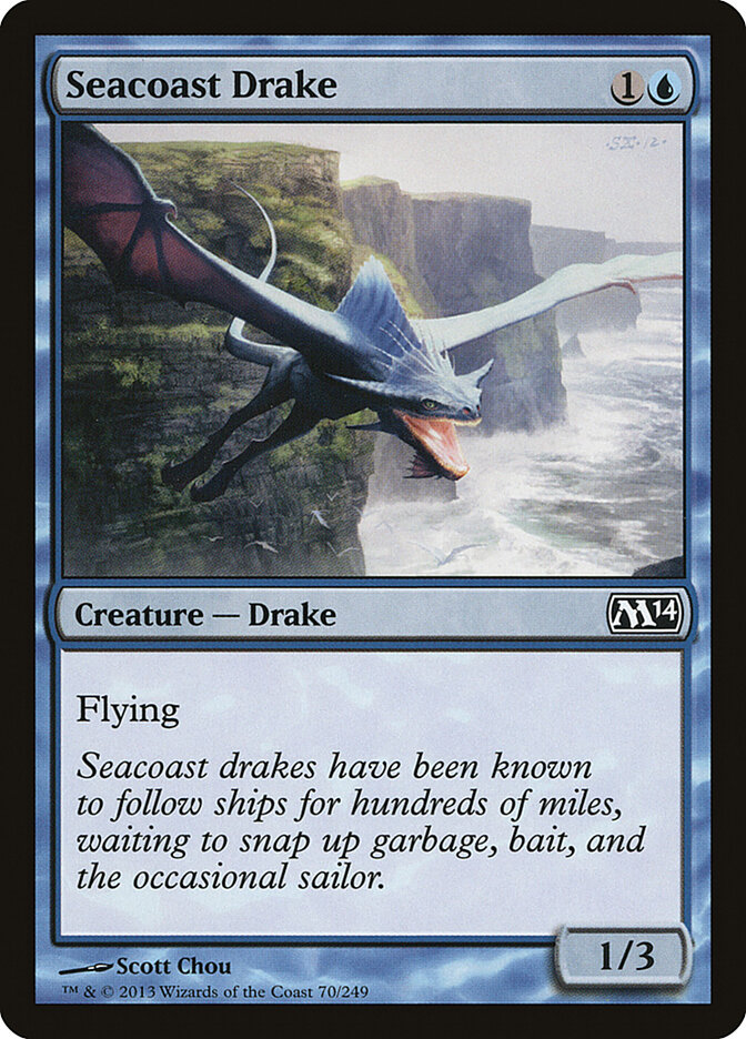 Seacoast Drake card front