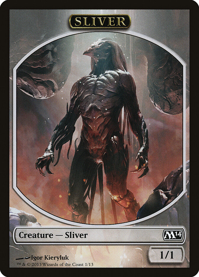 Sliver card front